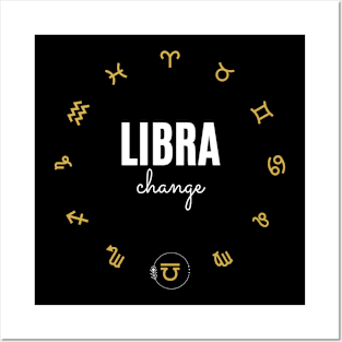 Libra Zodiac Horoscope Posters and Art